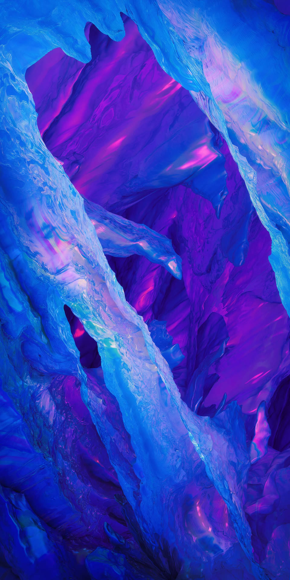 Google Pixel 4k Crystal Cave Background