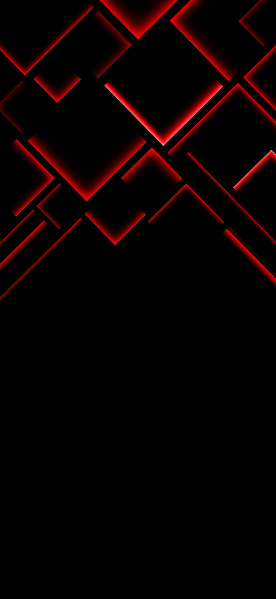Google Pixel 4k Neon Red Pattern Background