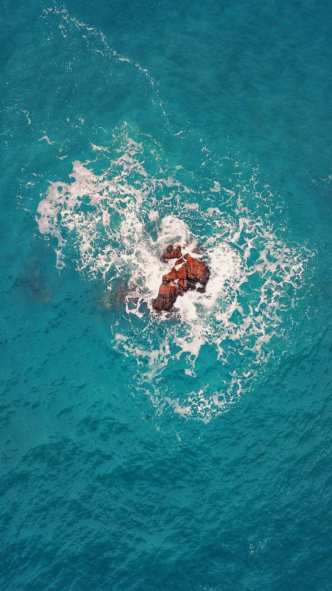 Google Pixel Water Island Top View Background