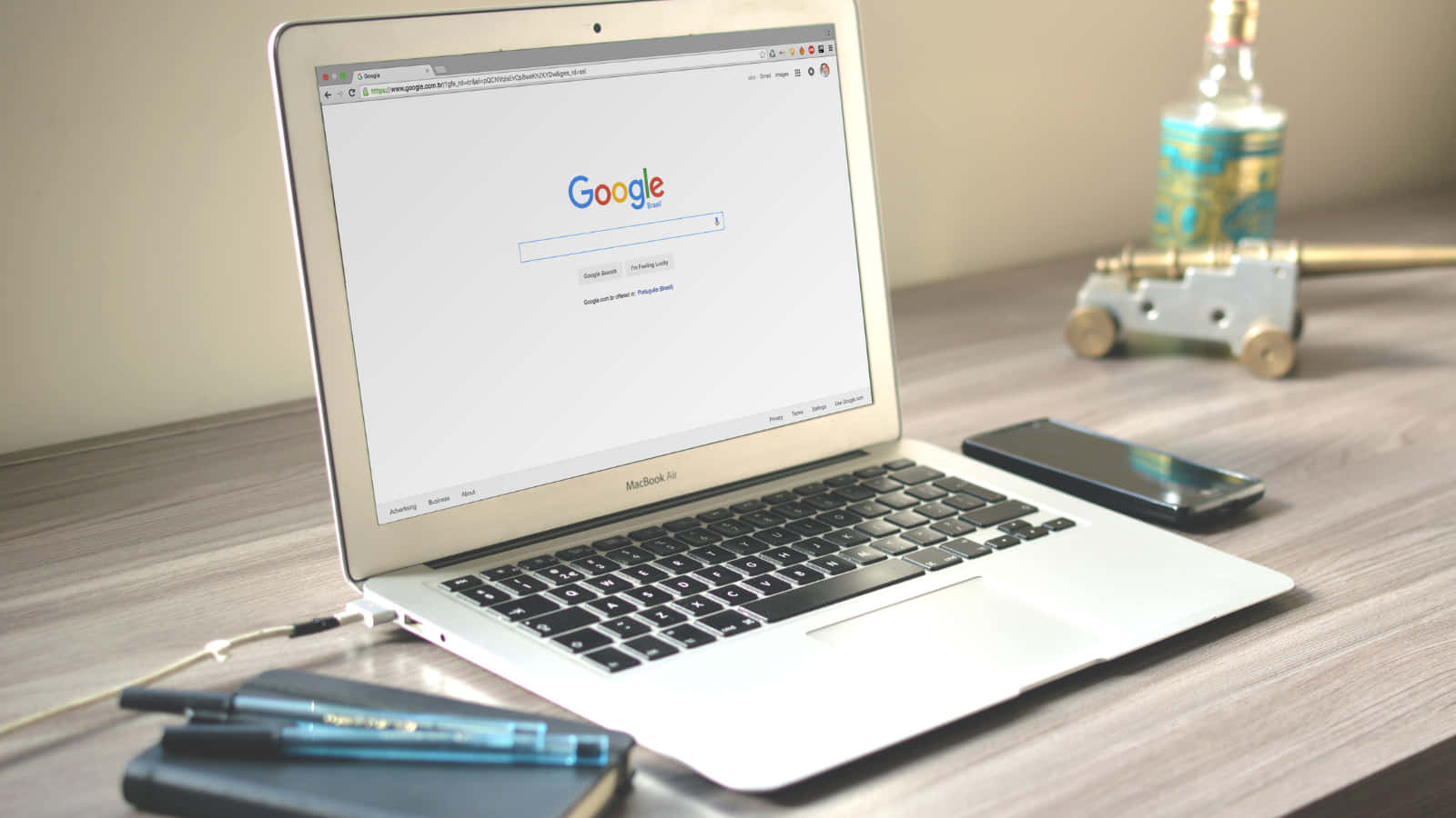 Google Search Workstation Setup Background