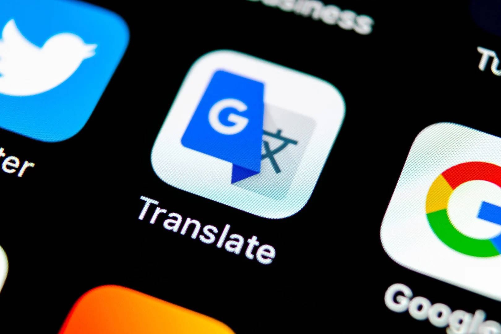 Google Translate Apple App Icon Background