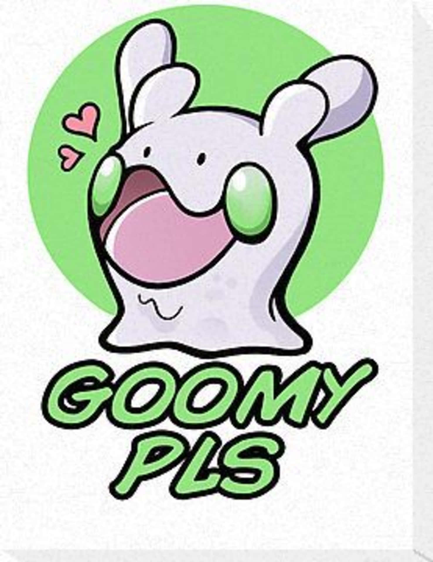 Goomy Brings Color And Joy To The World Background