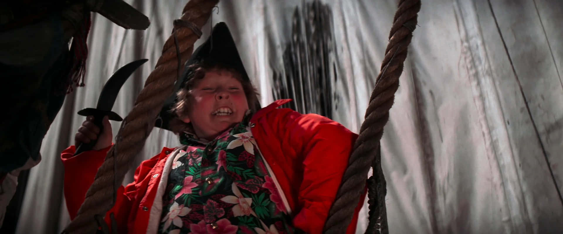 Goonies Character Swingingon Rope