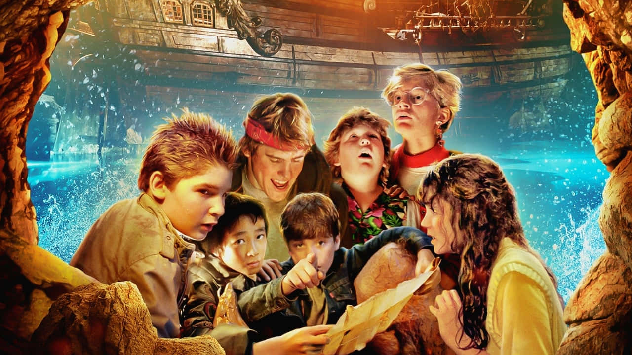 Goonies Group Adventure Treasure Map