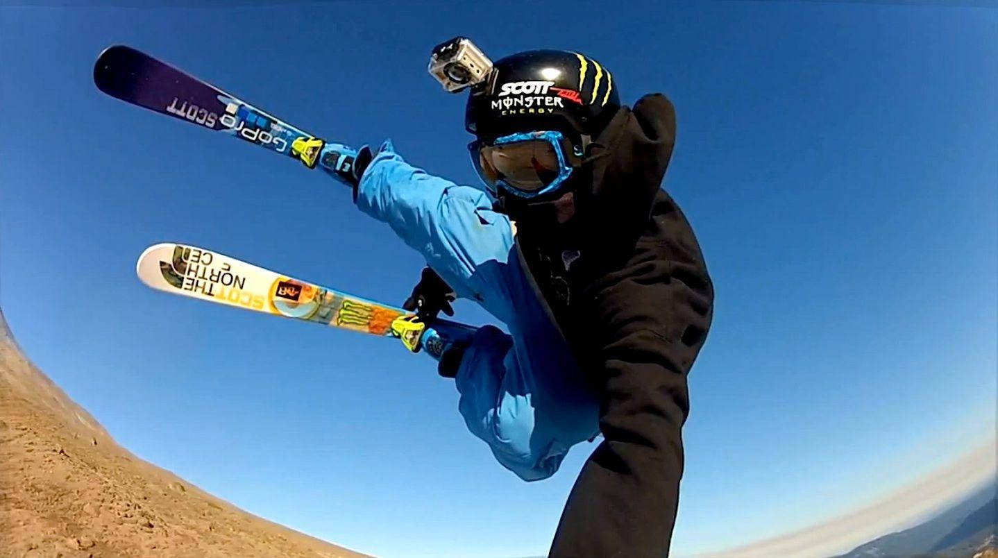 Gopro Desert Skiing