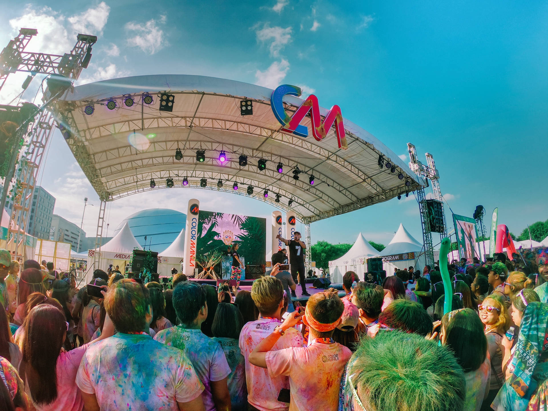 Gopro Picture Of A Music Festival