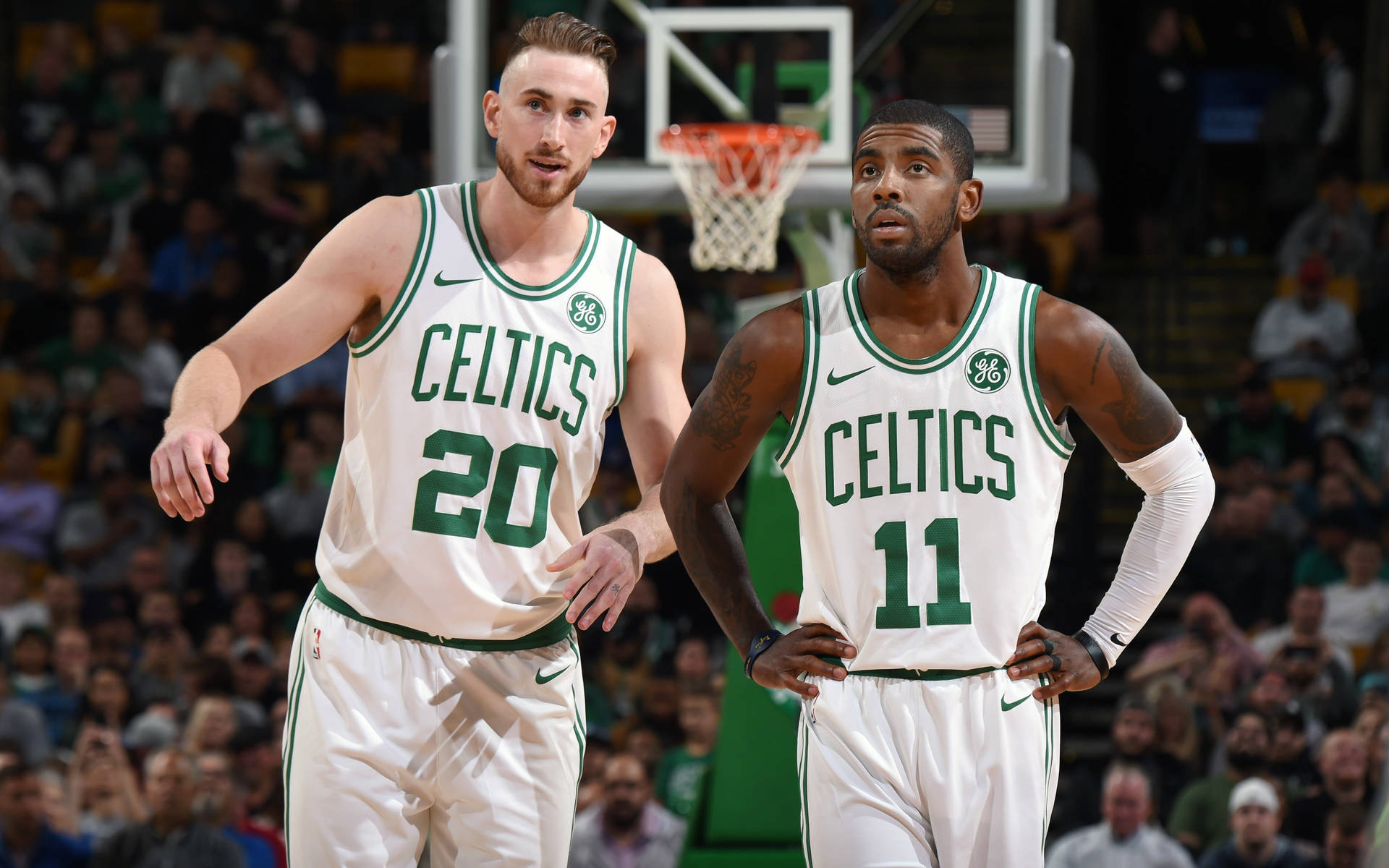 Gordon Hayward And Kyrie Irving Background