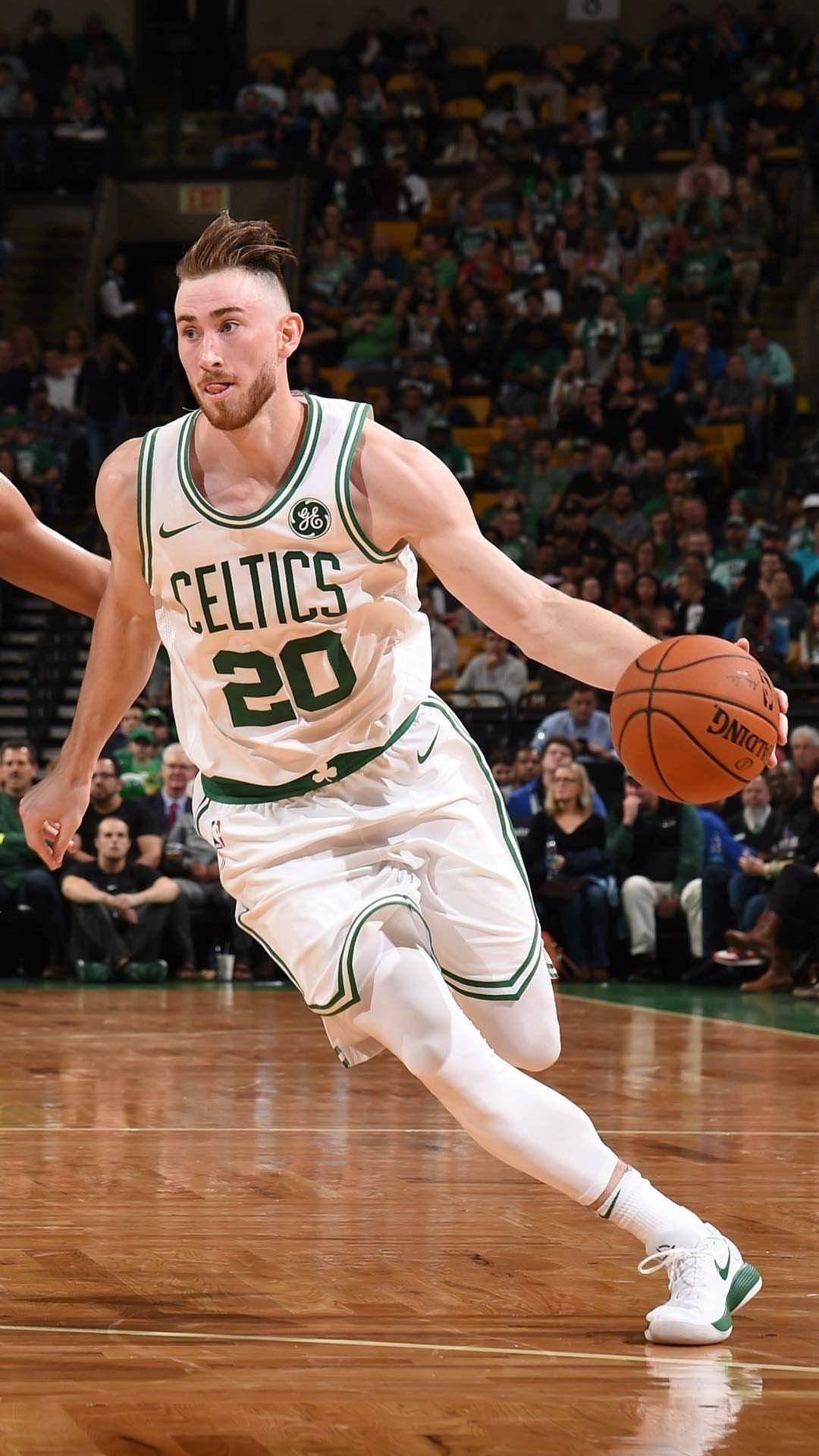 Gordon Hayward Celtics 20 Dribble Background