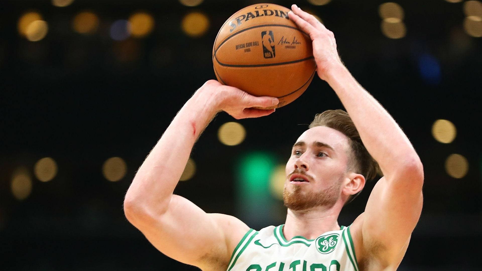 Gordon Hayward Celtics Free Throw Background