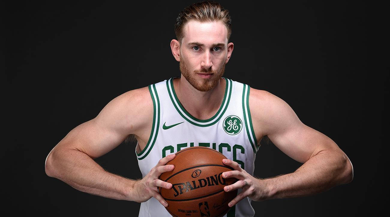 Gordon Hayward Celtics Nba Portrait Background