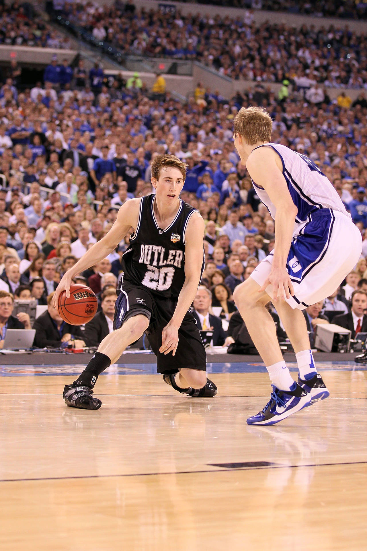 Gordon Hayward In His Butler Bulldogs Uniform, 2010 Background