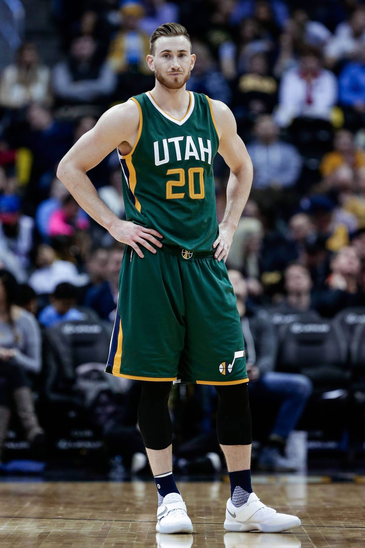 Gordon Hayward Utah 20 Forward Background