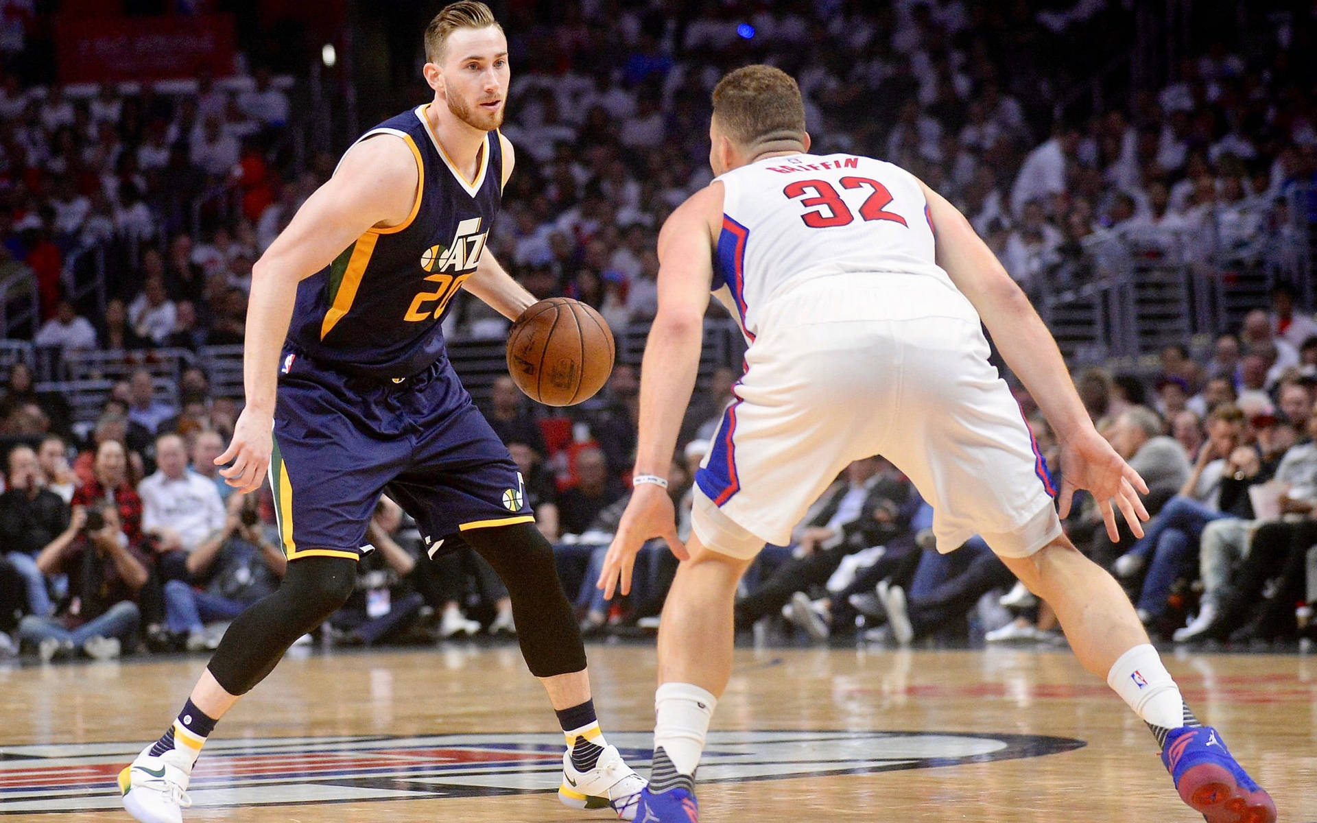 Gordon Hayward Vs Blake Griffin Background