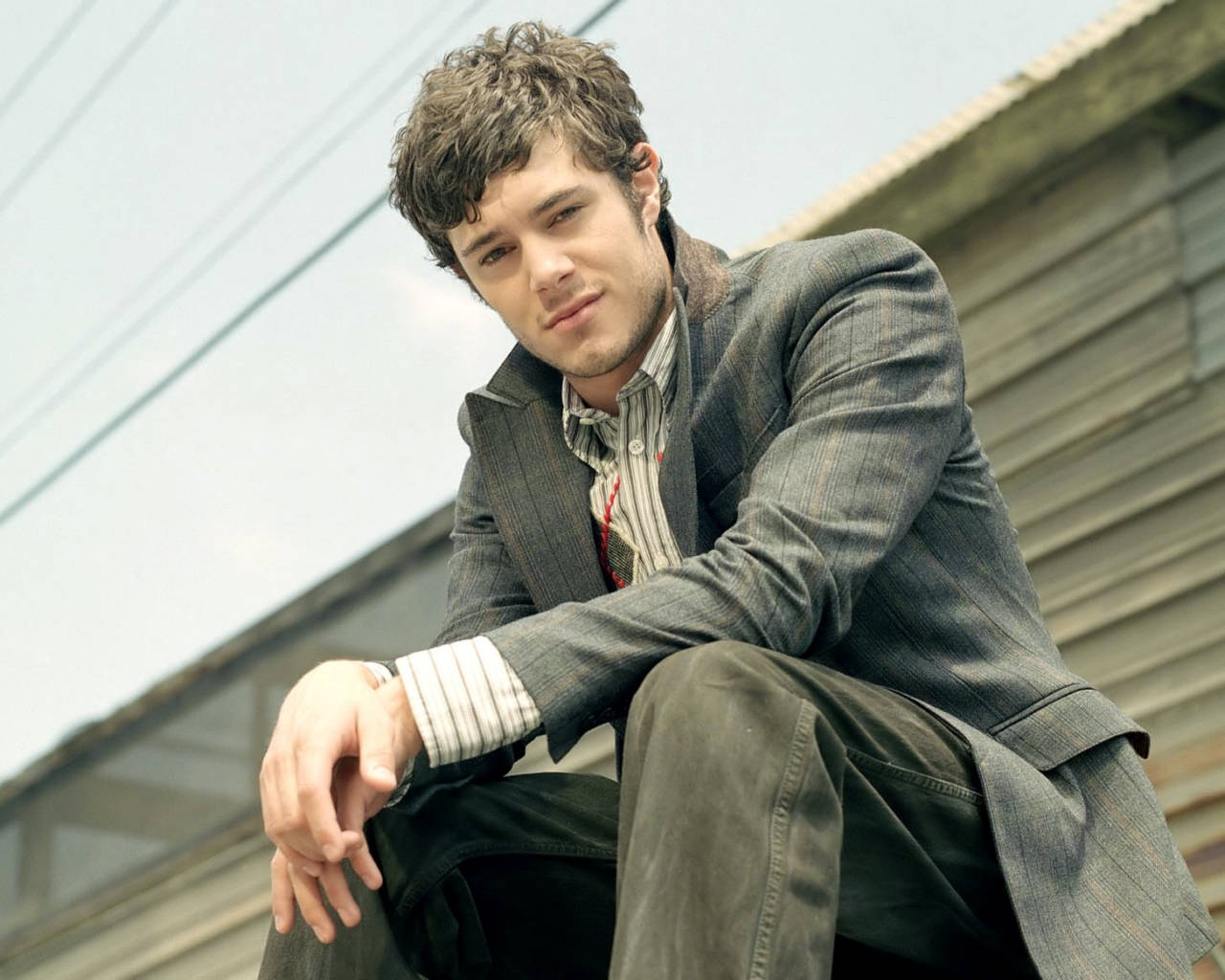 Gorgeous Adam Brody Background