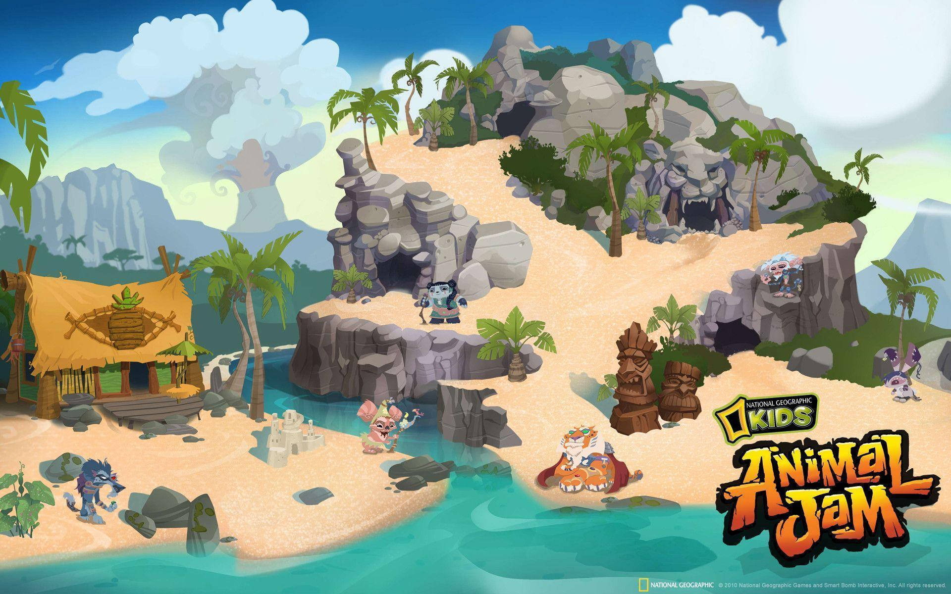 Gorgeous Animal Jam Graphic Background