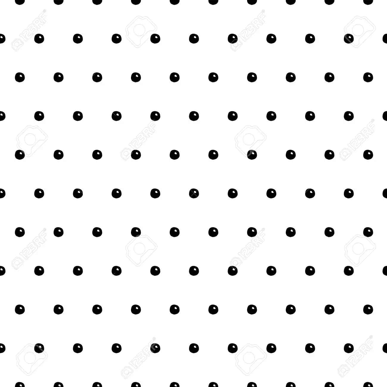 Gorgeous Black Dots Wallpaper Background