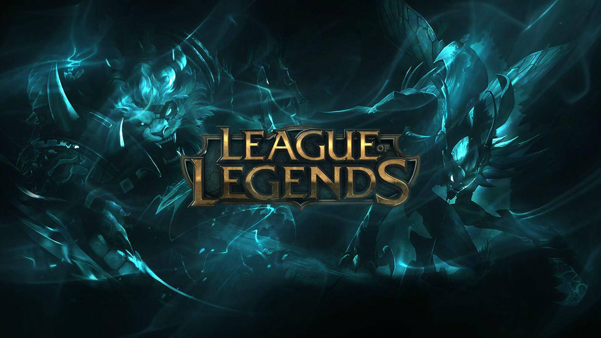 Gorgeous League Of Legends Logo Background