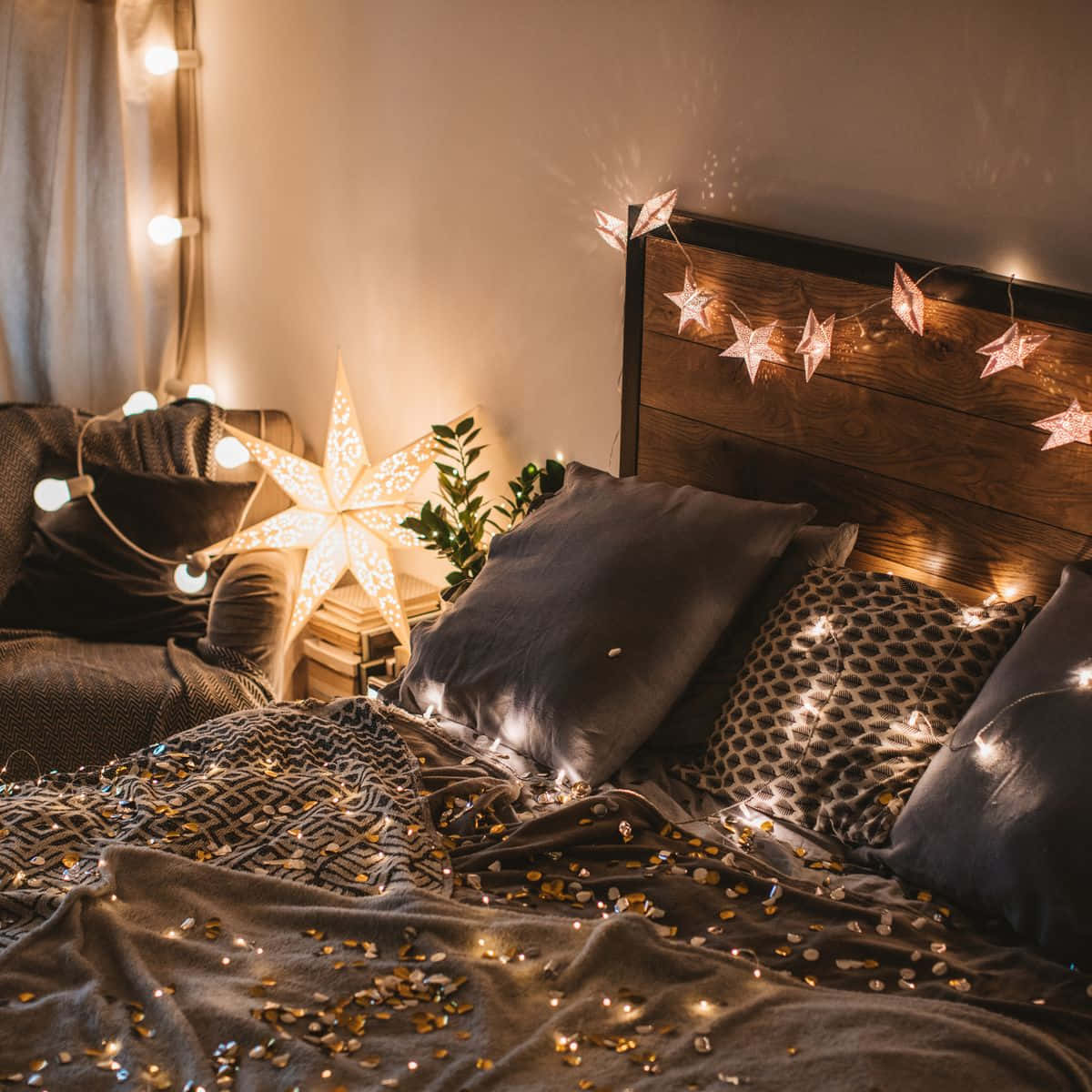 Gorgeous Pink Fairy Lights, Perfect For Cozy Decor! Background