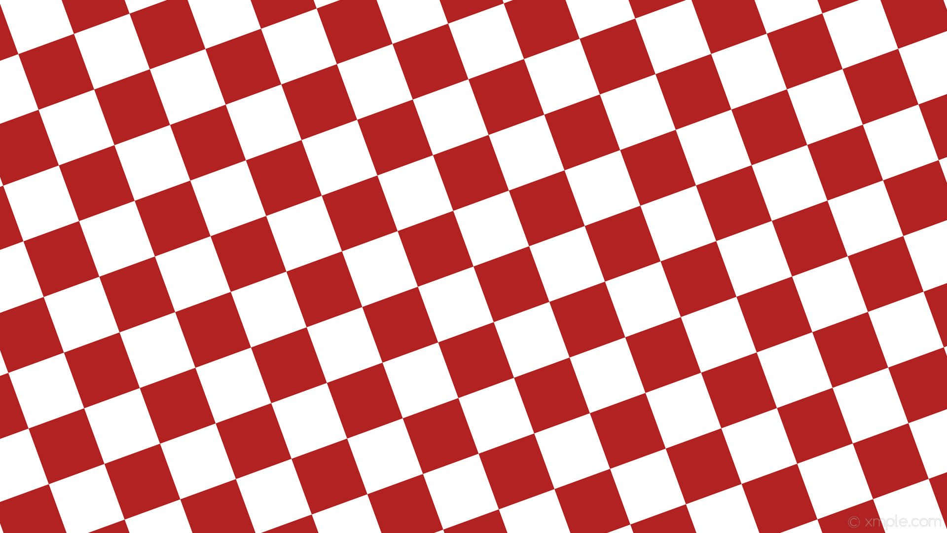 Gorgeous Red Checkered Pattern Background