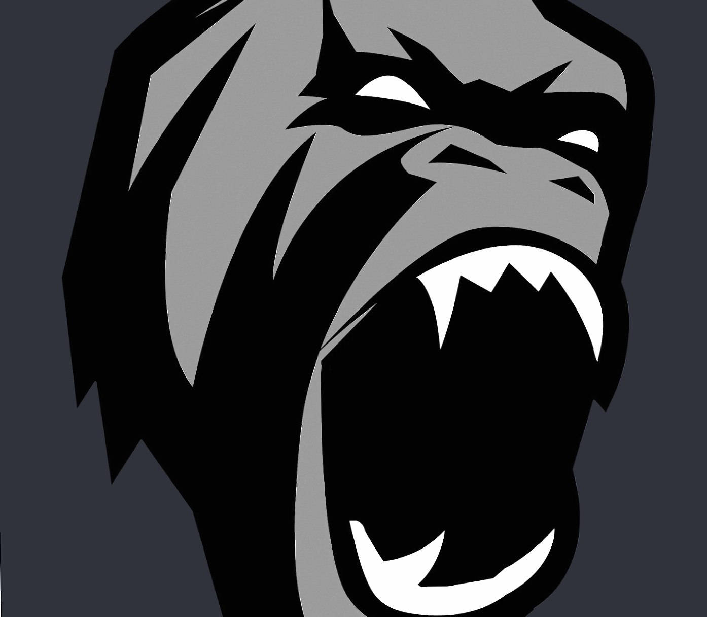 Gorilla Art Vector Background