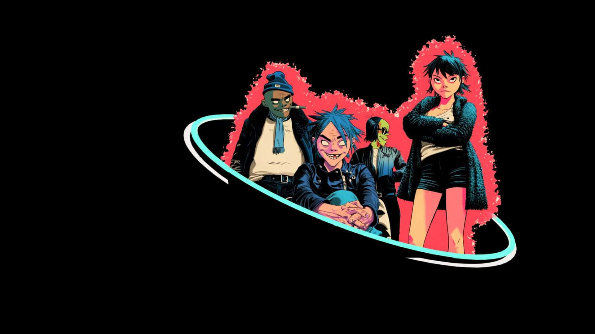 Gorillaz In 4k: See The Cartoon-pop Scene From A New Angle. Background