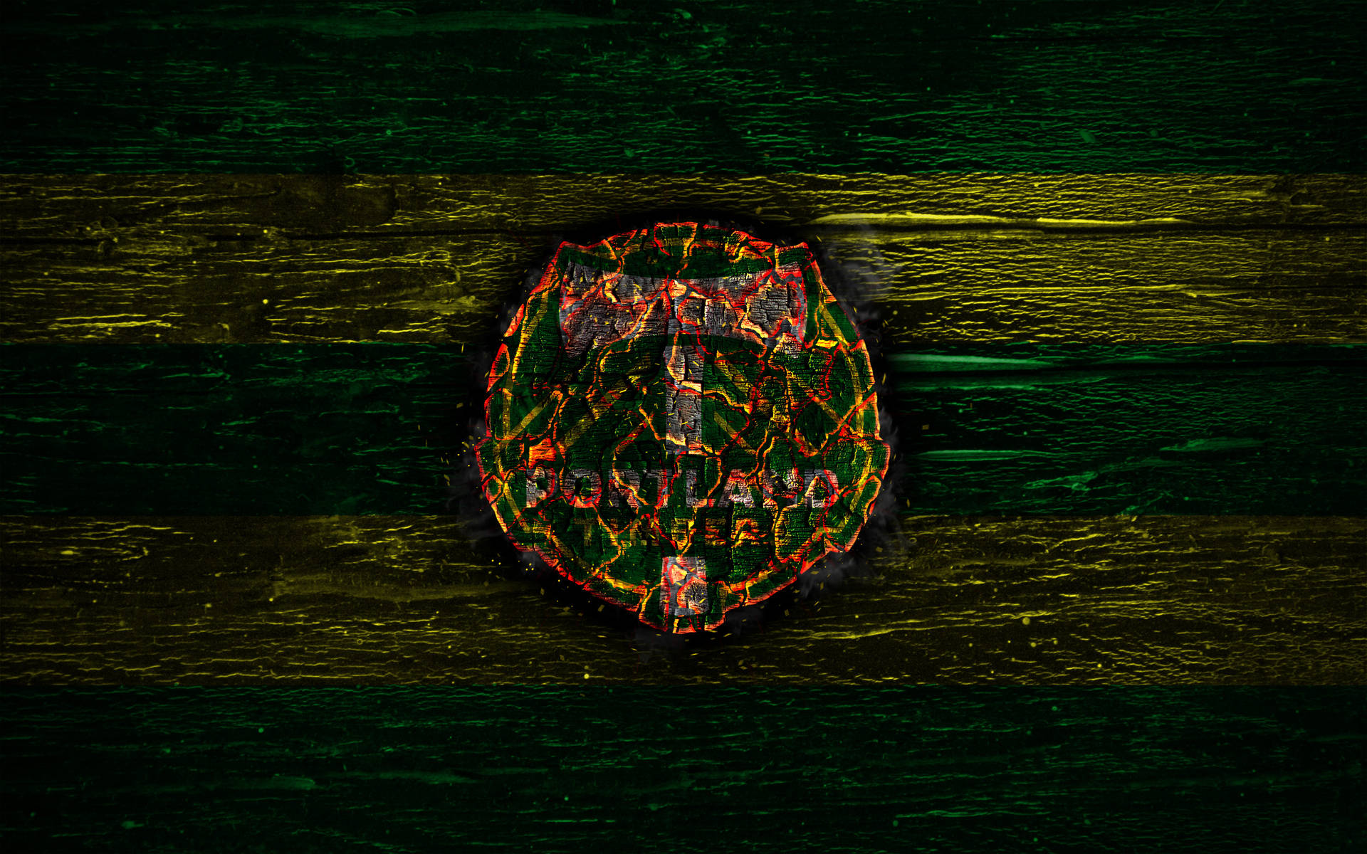 Gory Portland Timbers Logo Background