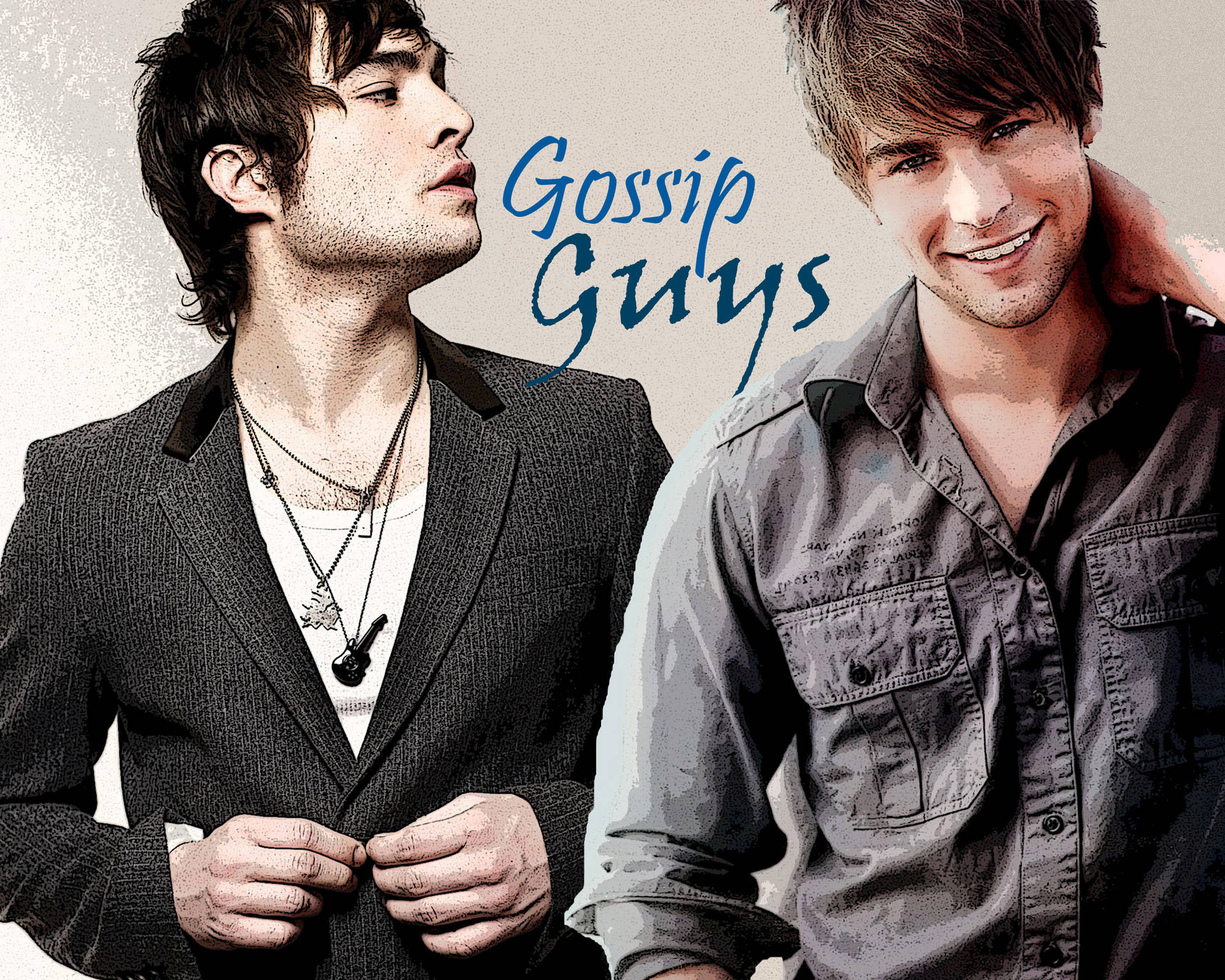 Gossip Girl Chuck And Nate Background