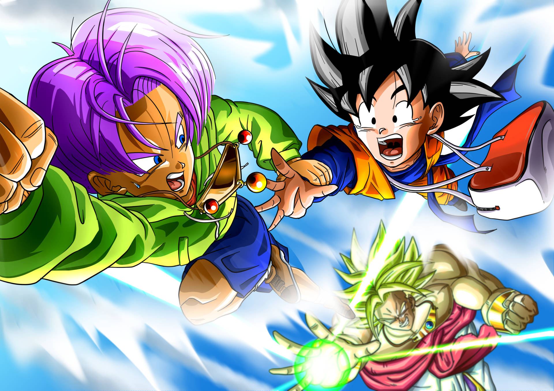 Goten With Trunks On Air