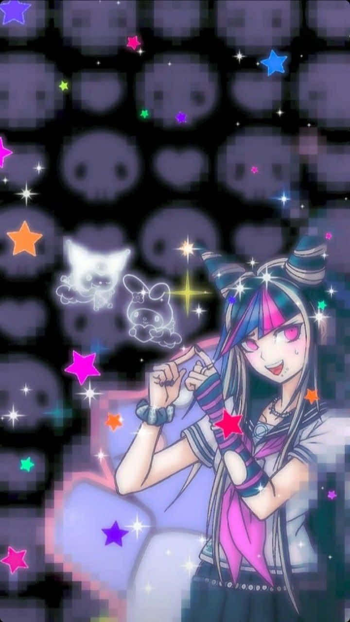 Goth Anime Girl Ibuki Mioda