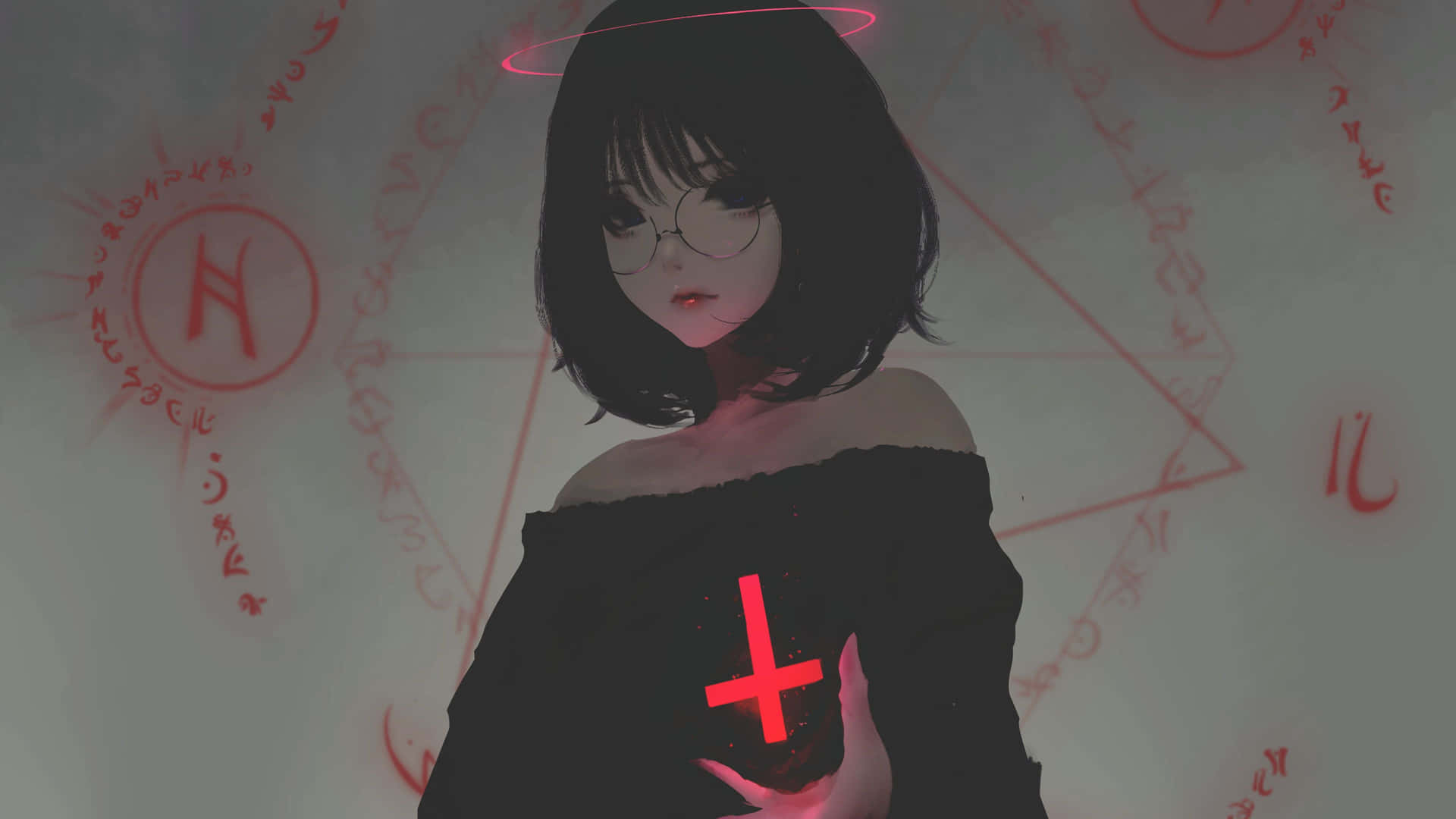 Goth Girl Aesthetic Discord Pfp Background