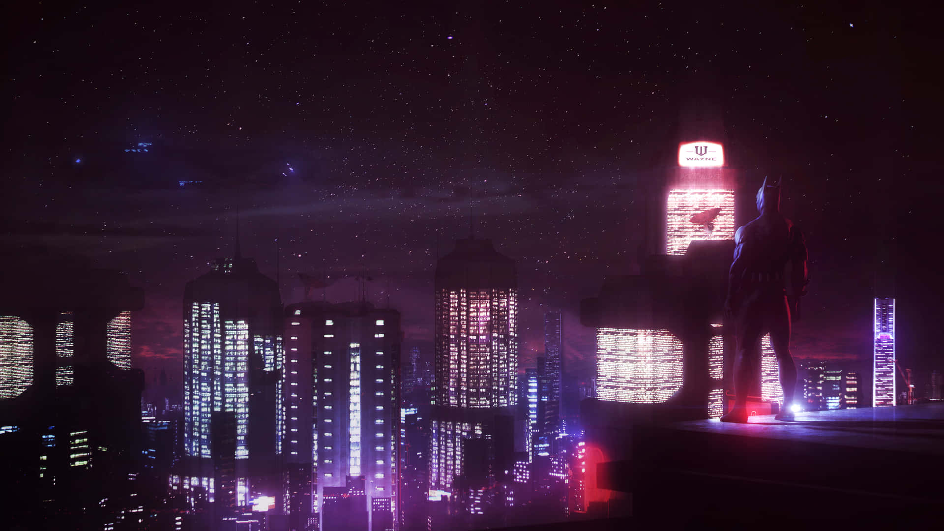 Gotham City 2560 X 1440 Background