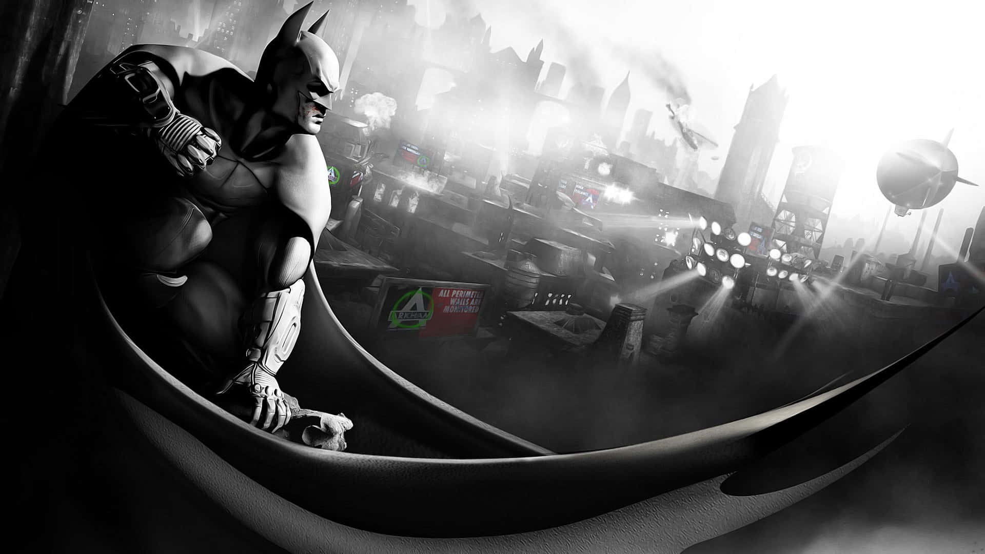 Gotham City Awaits Background