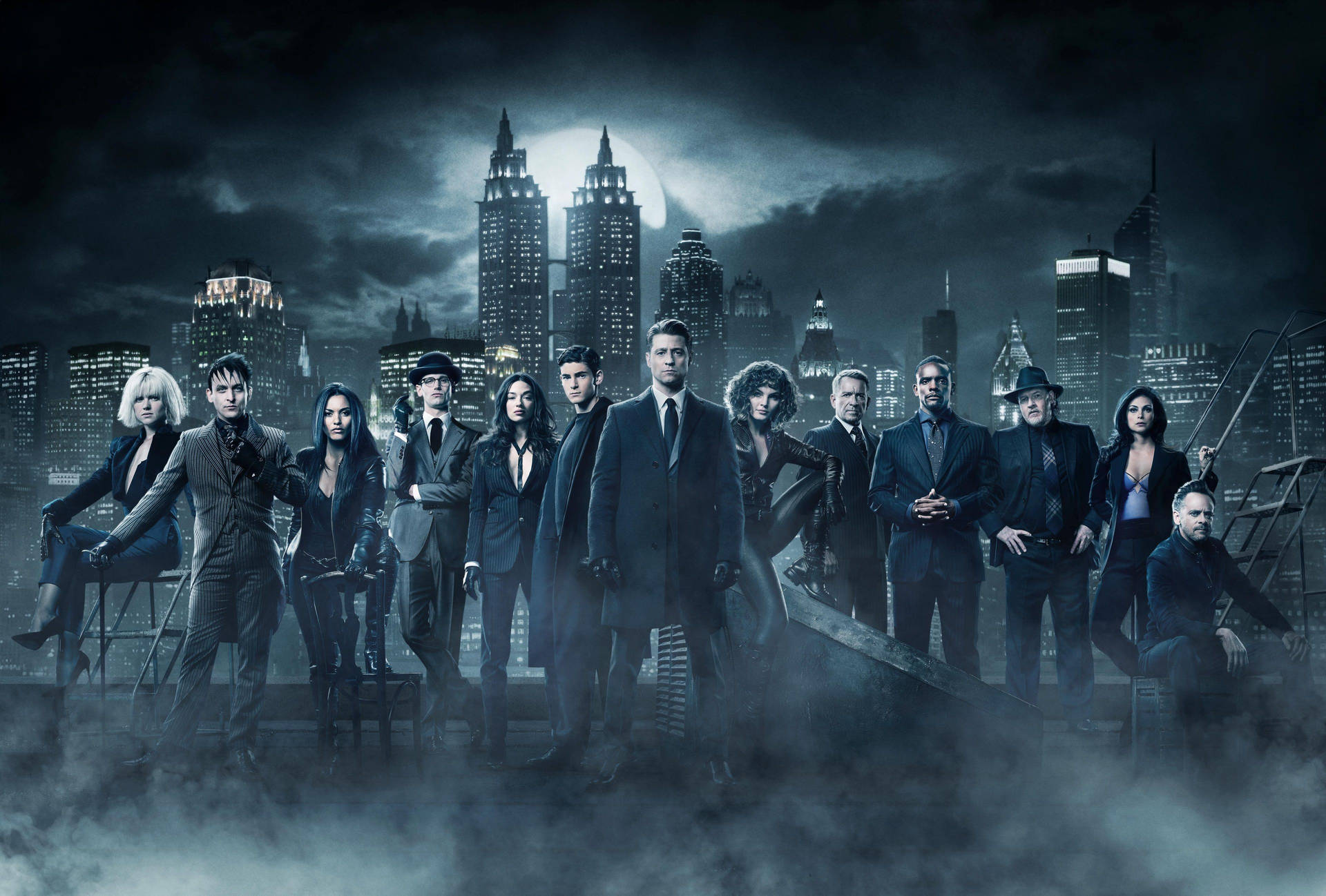 Gotham Dark Gloomy Theme Background