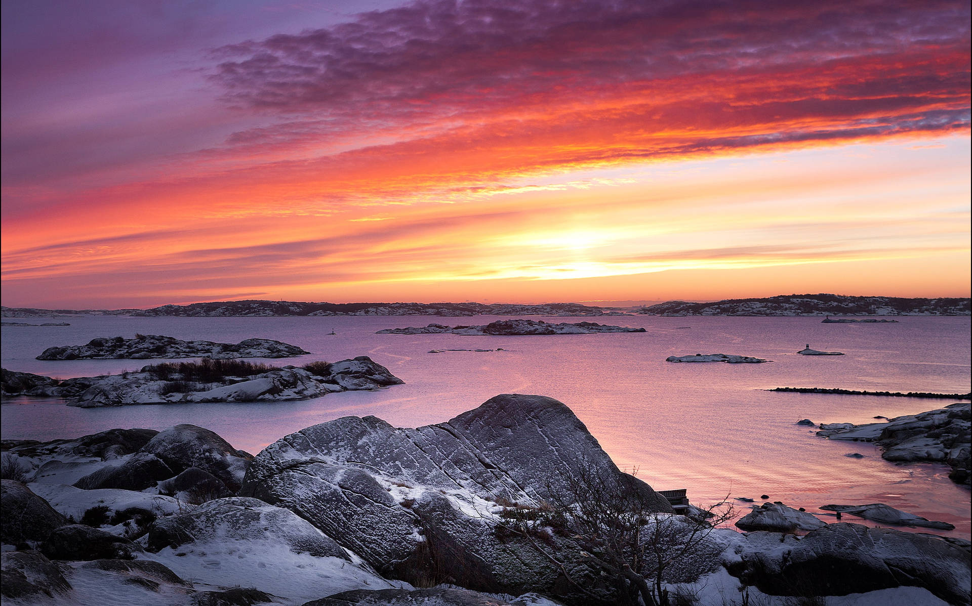 Gothenburg Beautiful Sunset