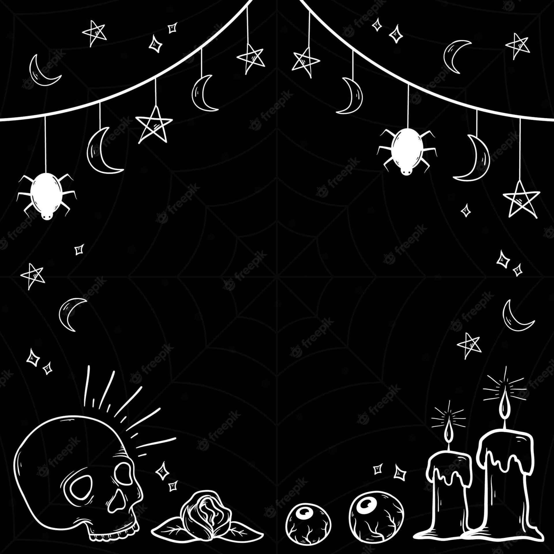 Gothic Aesthetic Minimalist Art