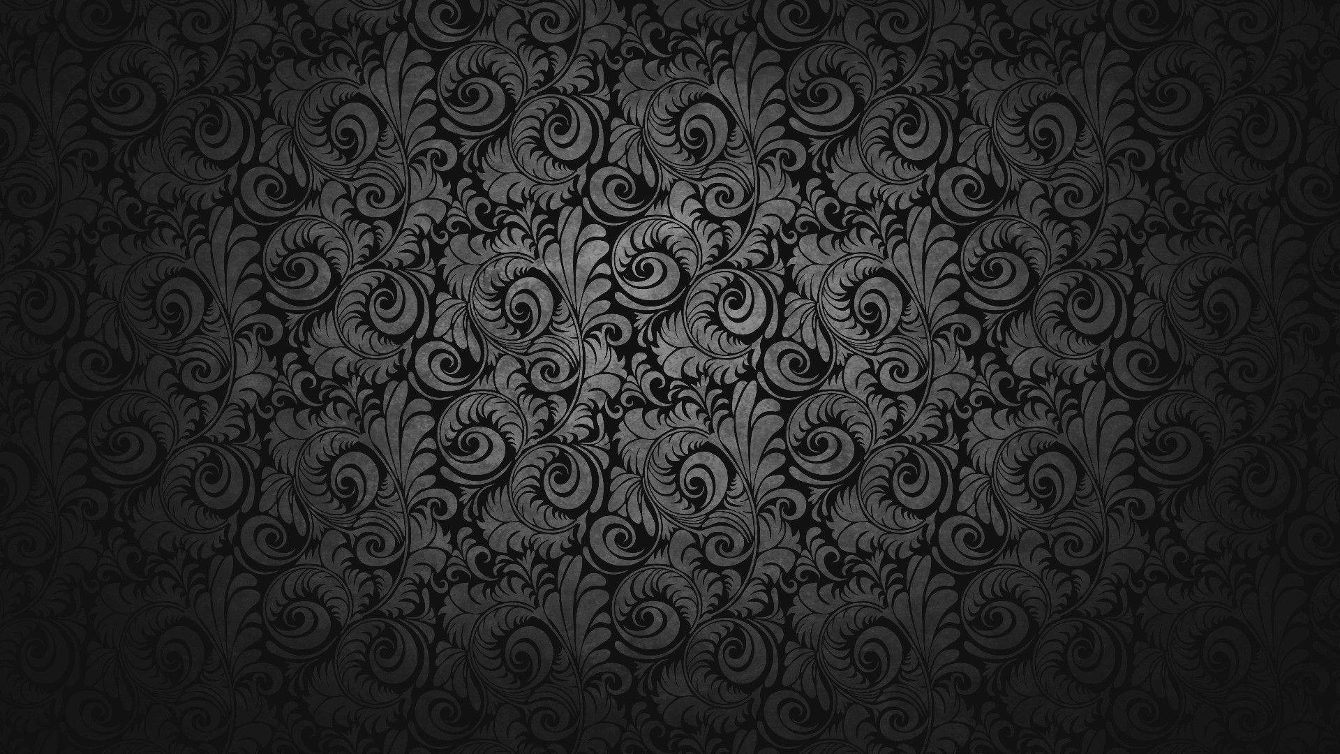 Gothic Black Abstract Background