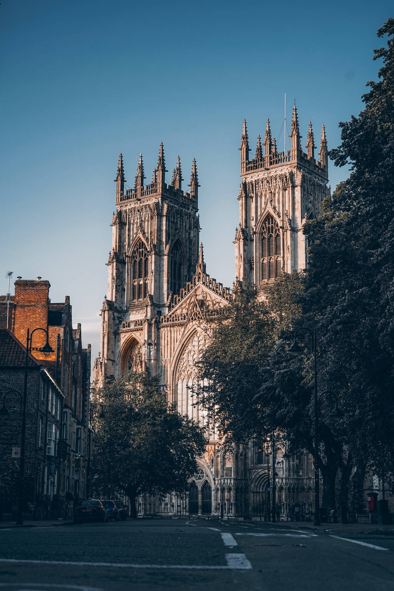 Gothic Cathedral York Minster Background