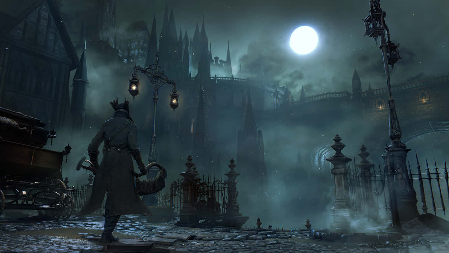 Gothic City Of Yharnam.bloodborne 4k Hd Background