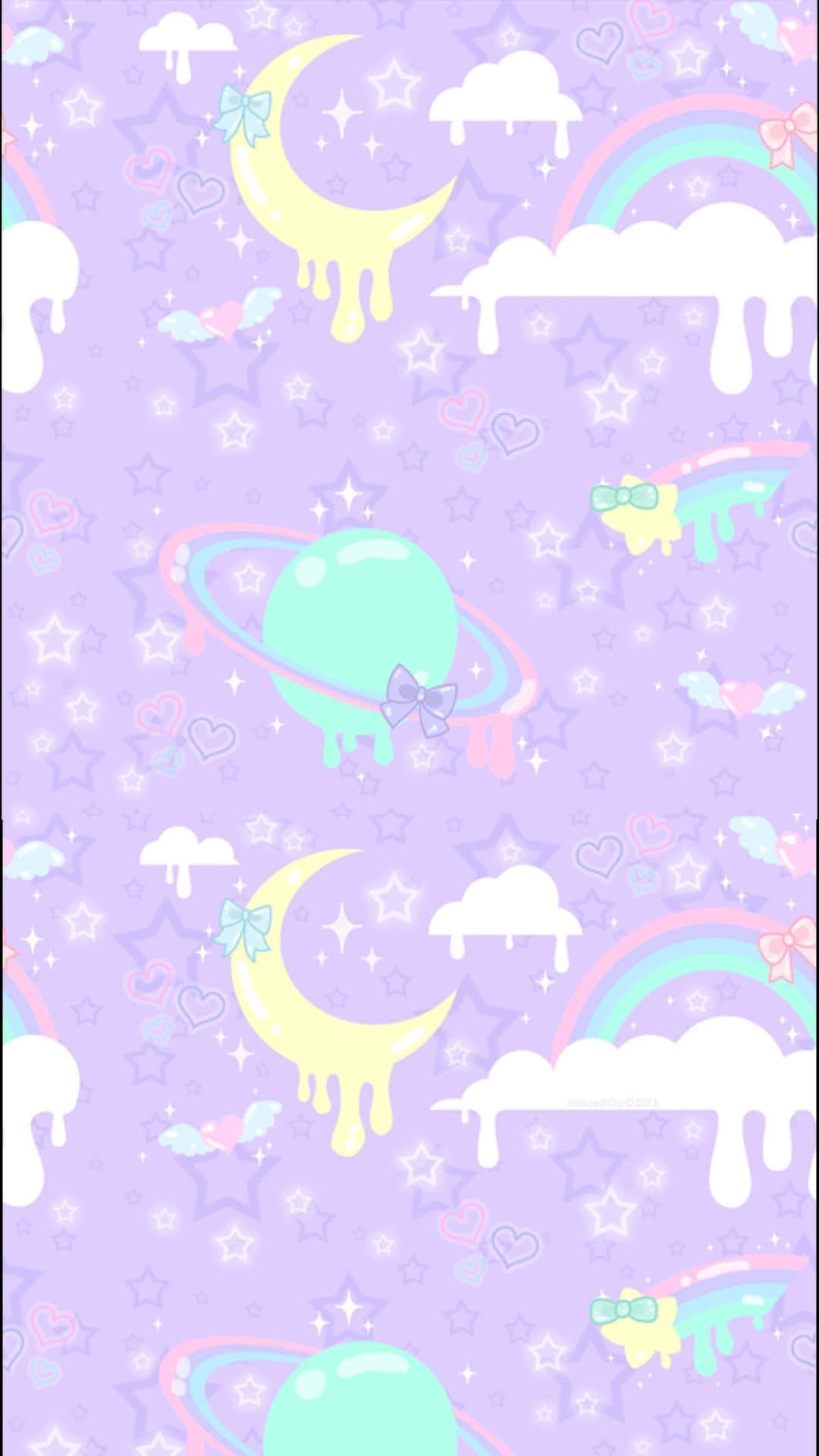 Gothic Pastel Perfection Background
