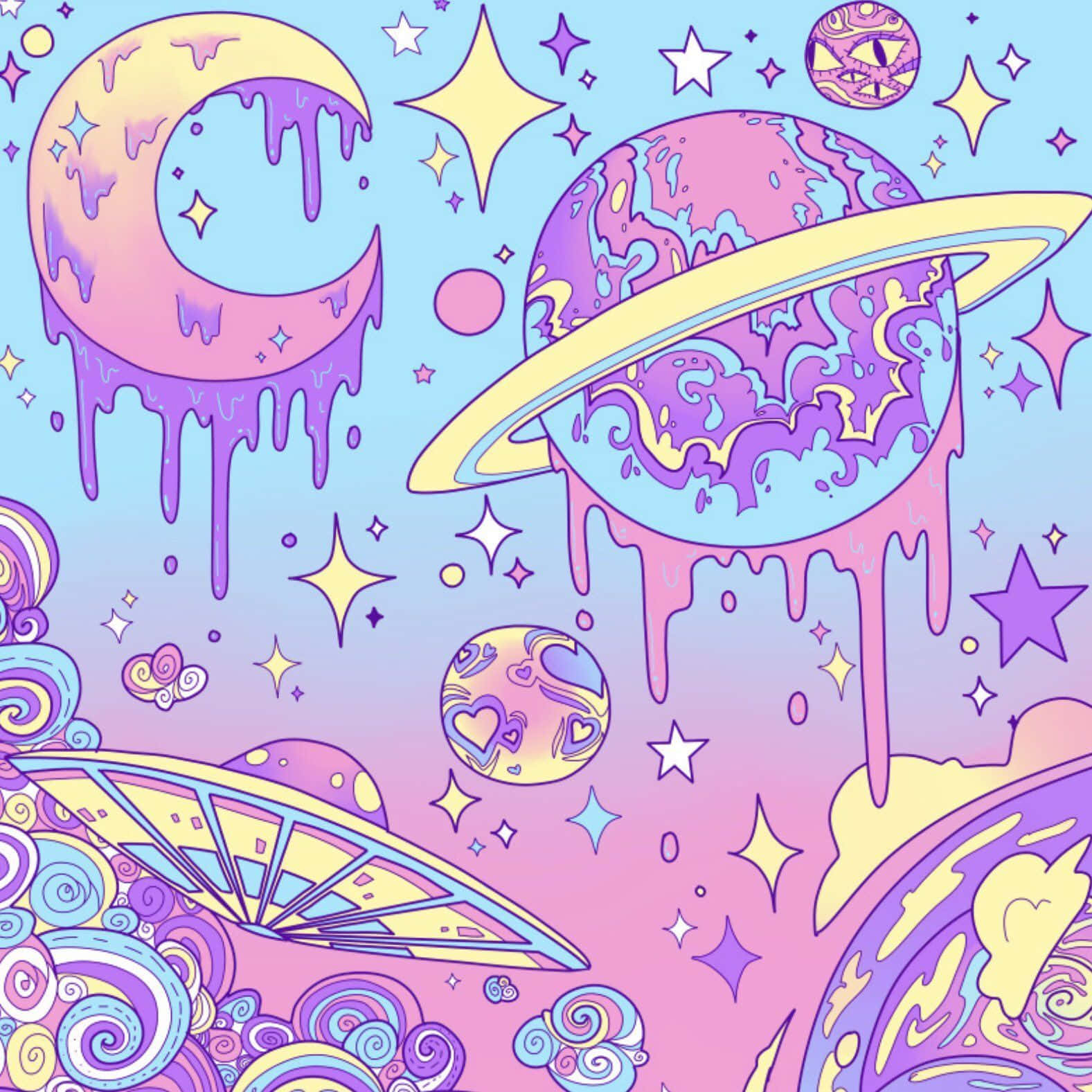 Gothic Pastel Planet