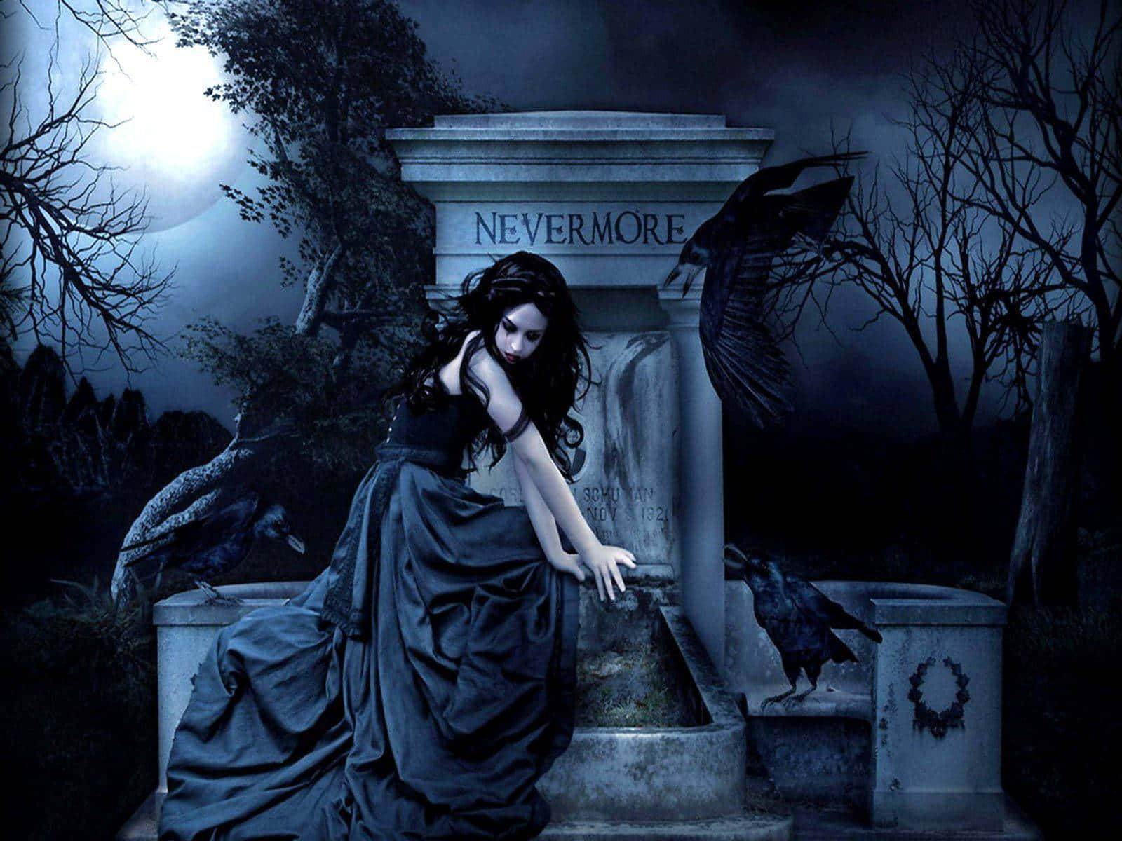 Gothic Style Interior Design Background