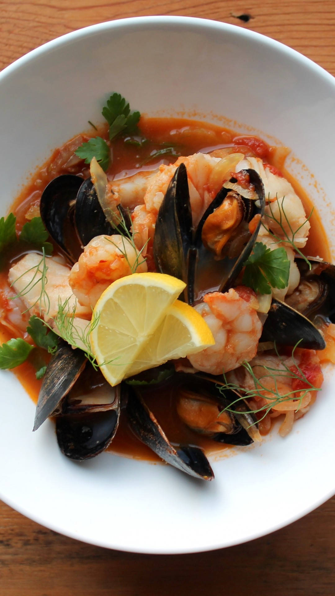 Gourmet Bouillabaisse - French Cuisine At Its Best Background