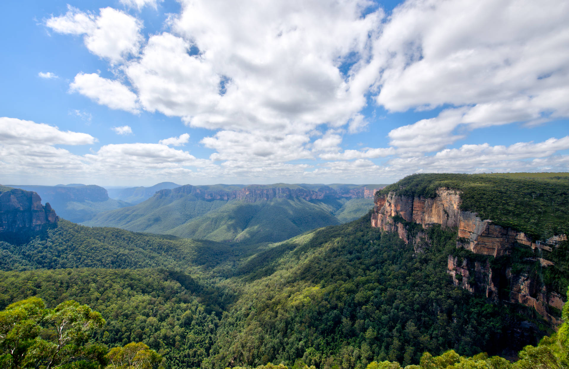 Govetts Leap Lookout Australia Background