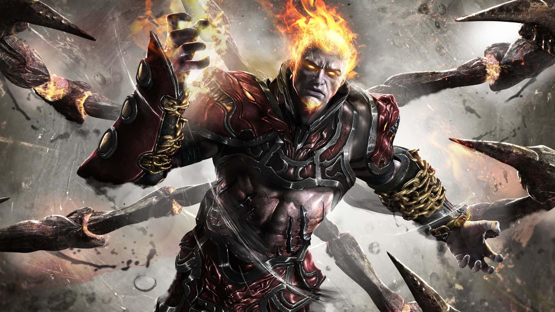 Grab Olympus By The Horns In God Of War 3 Background