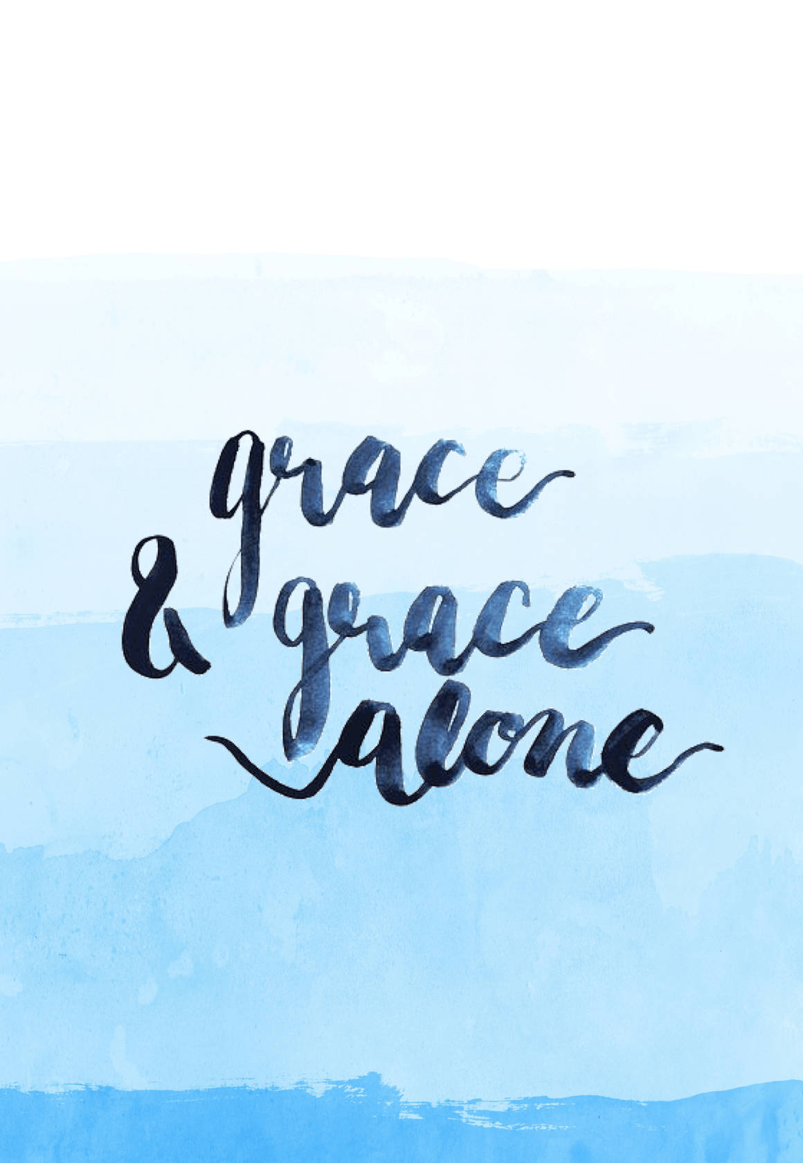 Grace And Grace Alone Christian Iphone Background