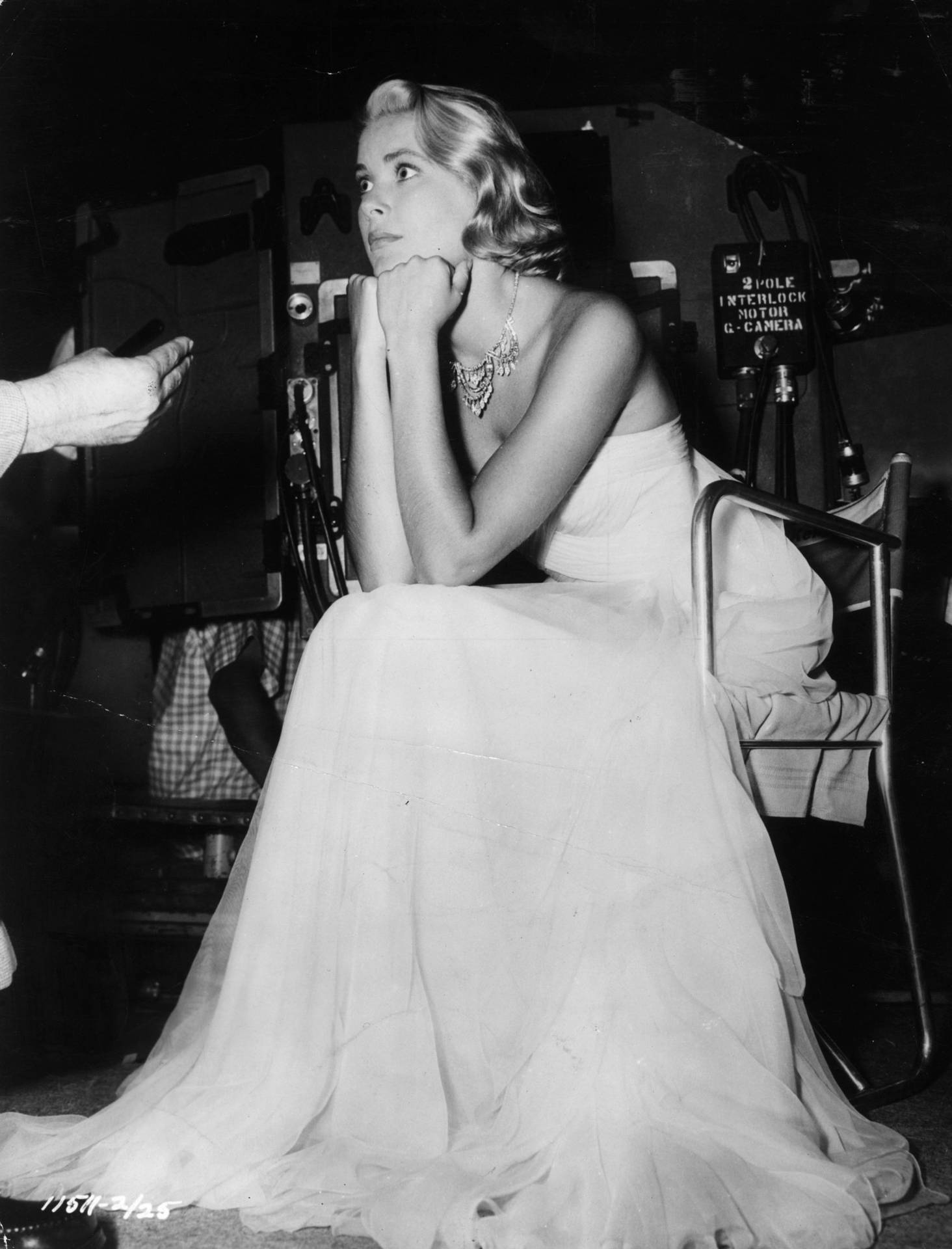 Grace Kelly In Gown Background
