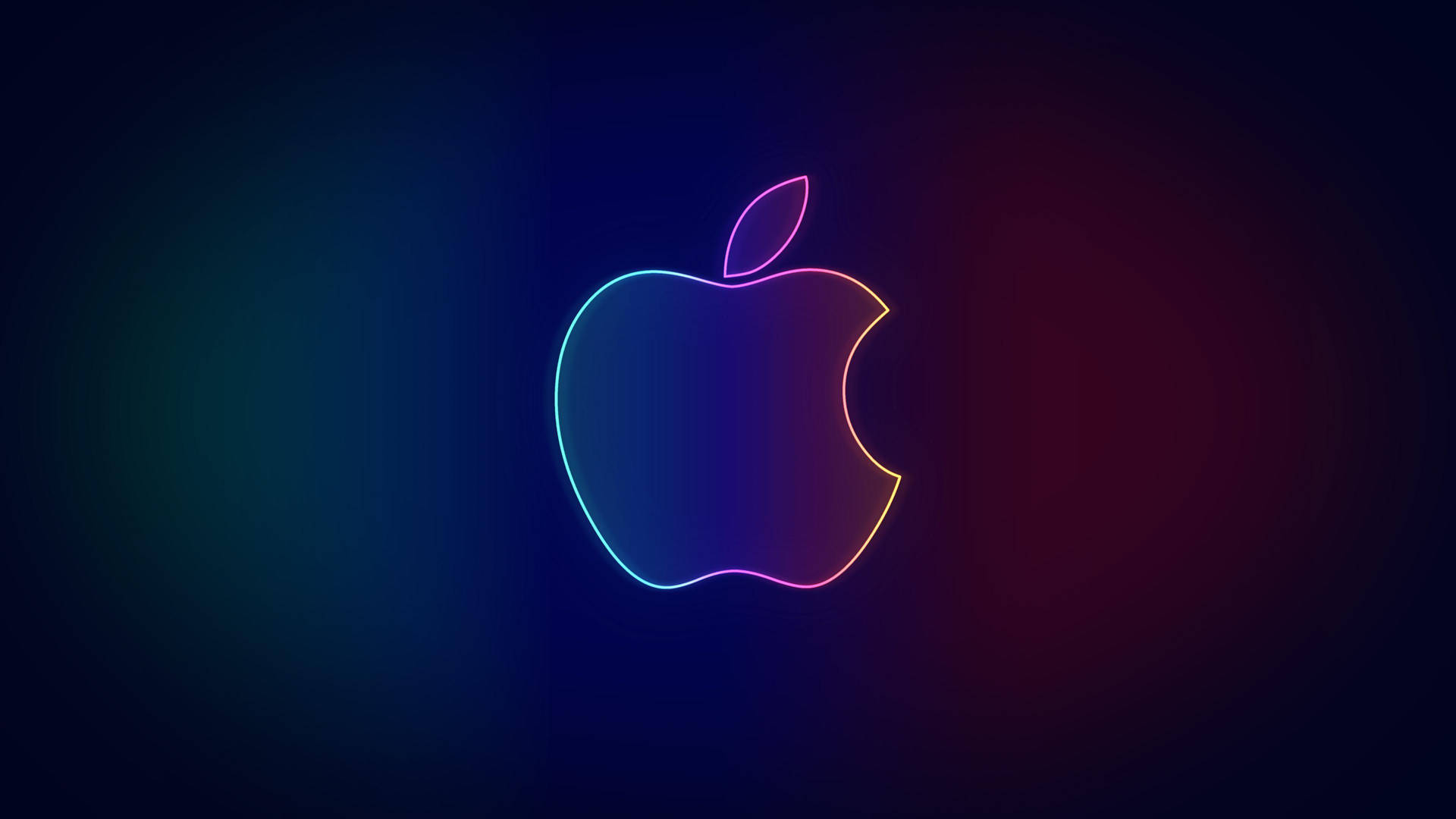 Gradient Apple Logo