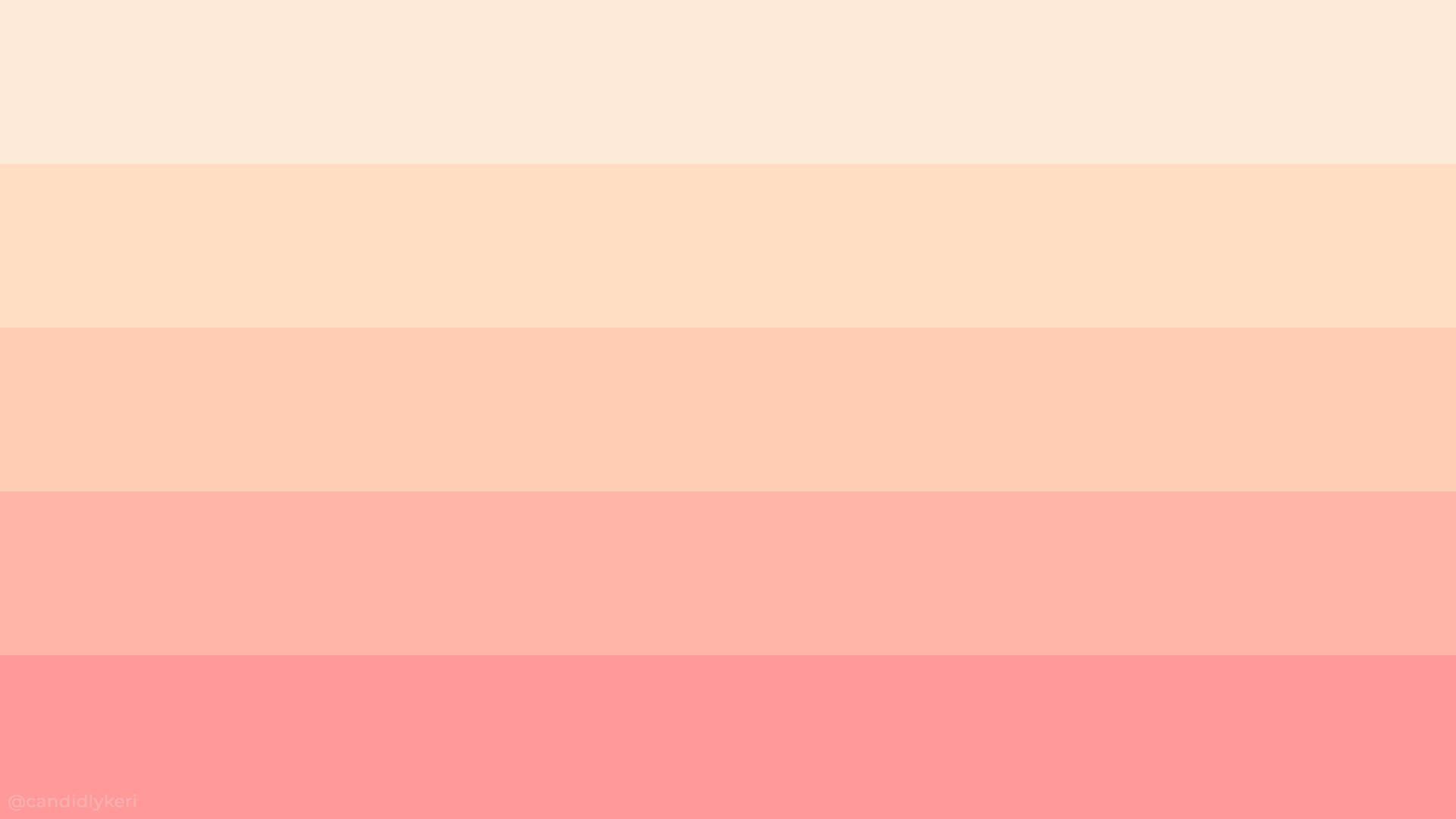 Gradient Beige Aesthetic Desktop