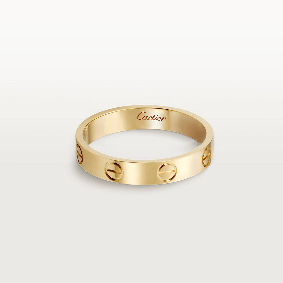 Gradient Beige Cartier Ring