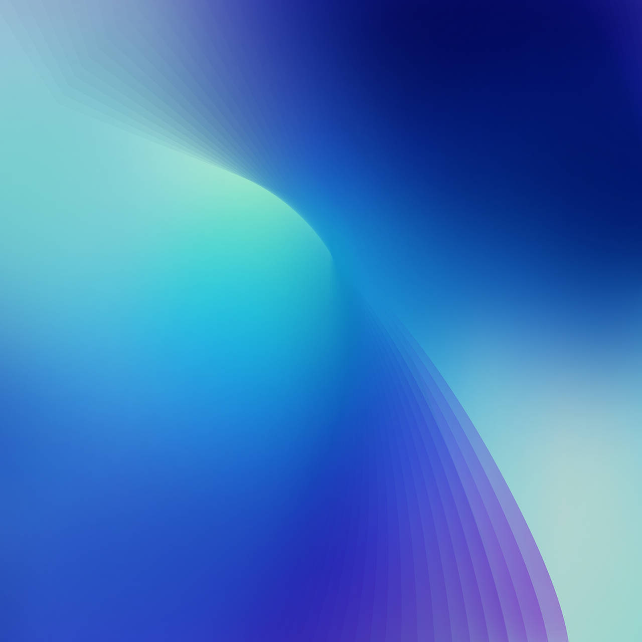Gradient Blue Samsung Galaxy Tablet Background